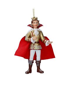 Gisela Graham Resin/Fabric Prince Charming Decoration